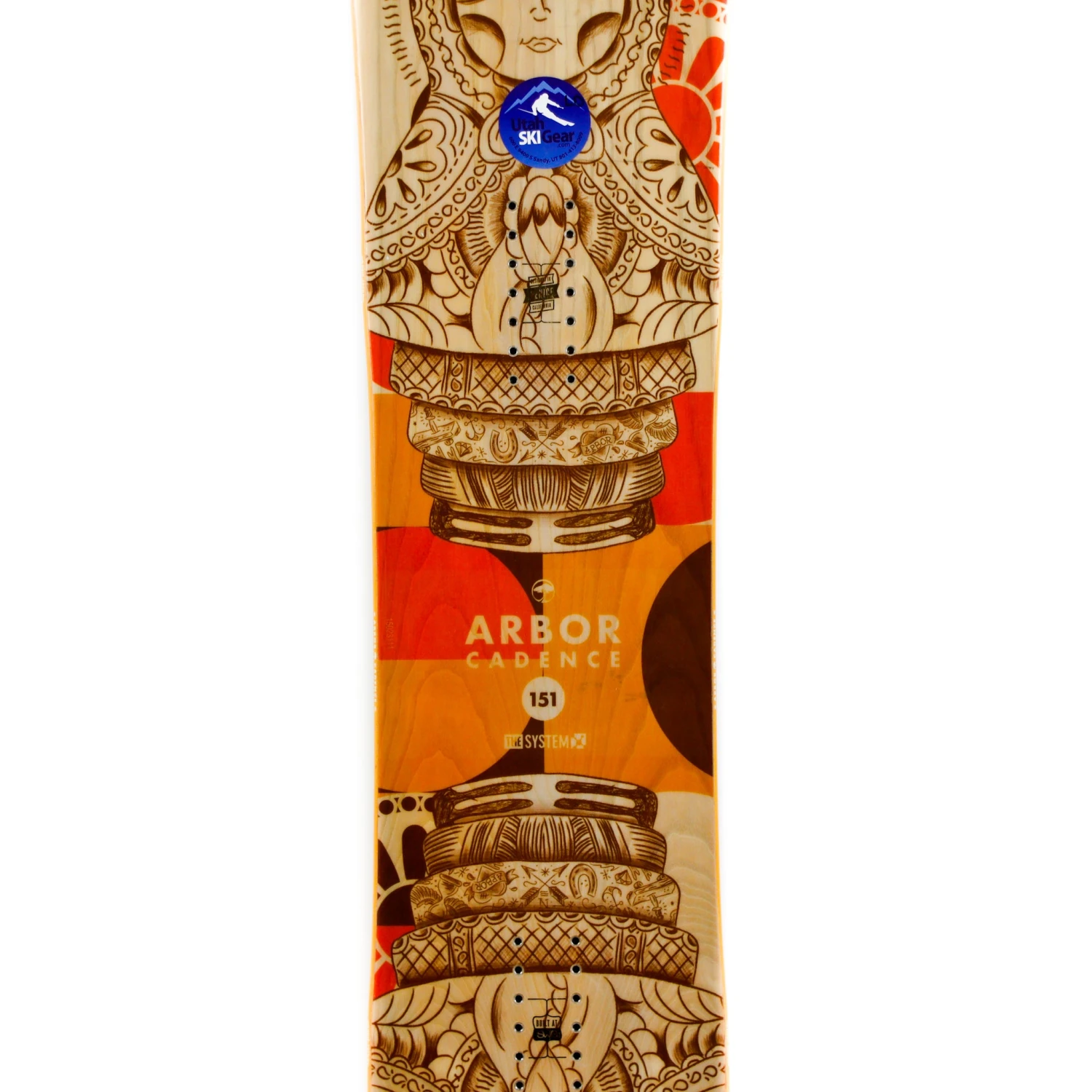 151cm Arbor Cadence Women's Snowboard 2015 | USED 6 151cm Arbor Cadence Women's Snowboard 2015 | USED - Image 4