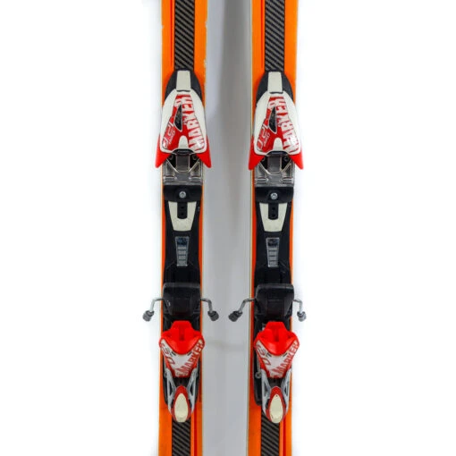 156cm Blizzard Magnesium World Cup GS Skis + Marker Comp 12 Bindings And Power Plate | USED - Image 4