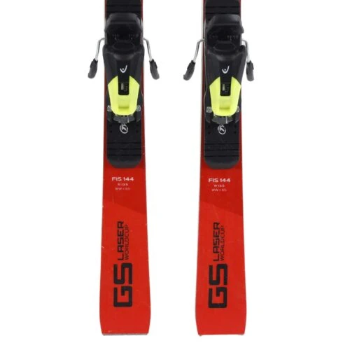 Stockli Laser GS FIS Junior 144cm + Head Bindings - 2023- USED - Image 5