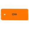 FK SKS Molded Wax Scraper -The Ski Equip Shop FK SKS Plastic Wax Scraper 4mm Orange