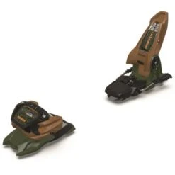 Marker Griffon 13 ID All Mountain Freeride Alpine Ski Bindings | 2023 -The Ski Equip Shop MarkerGriffon13IDGreenBrown