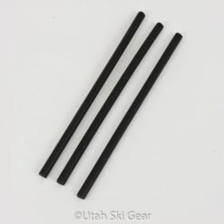 3 X 8mm Wintersteiger P-tex Drip Candles -- Black