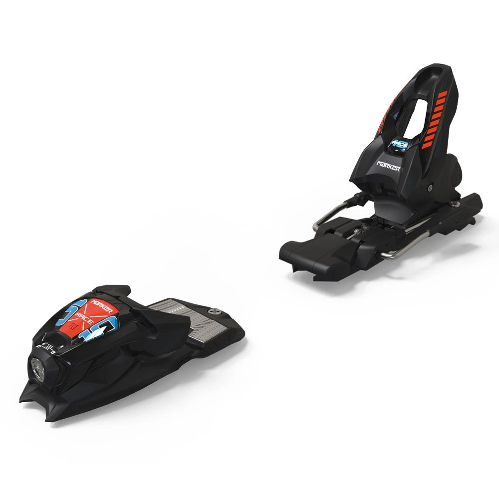 Marker Race 10 85mm Black/Red Alpine Ski Bindings 3 Marker Race 10 85mm Black/Red Alpine Ski Bindings