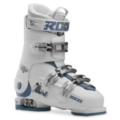 Roces IDEA Free Adjustable Youth Ski Boots | Size 22.5 - 25.5 MP -The Ski Equip Shop RocesIDEAFree22.5 25.5WhiteTeal