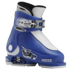 Roces IDEA Up Adjustable Youth Ski Boots | Size 16.0-18.5 -The Ski Equip Shop RocesIDEAUp16.0 18.5 BlueWhite