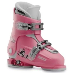 Roces IDEA Up Adjustable Youth Ski Boots | Size 19.0 - 22.0 MP -The Ski Equip Shop RocesIDEAUp19.0 22.0 DeepPinkWhite
