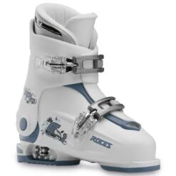 Roces IDEA Up Adjustable Youth Ski Boots | Size 19.0 - 22.0 MP -The Ski Equip Shop RocesIDEAUp19.0 22.0 WhiteTeal