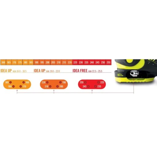 Roces IDEA Up Adjustable Youth Ski Boots | Size 19.0 - 22.0 MP - Image 8