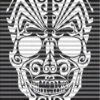 KUU Snowboard Stomp Pad Day Of The Dead Skull-Traction Pad -The Ski Equip Shop dayofthedead
