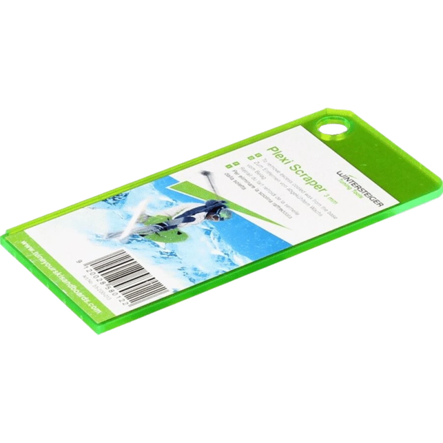 Wintersteiger Plexi Wax Scraper 3mm - 55-200-013 3 Wintersteiger Plexi Wax Scraper 3mm - 55-200-013