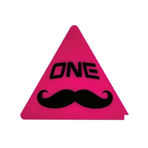 Triangle Wax Scraper Magenta Mustache By One Ball - Image 2